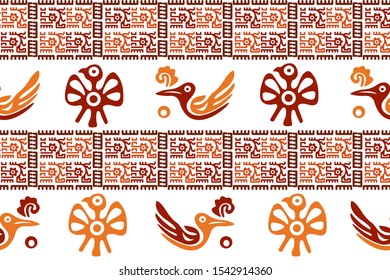 Ethnic Design. Ikat Pattern. Chevron Brush Texture. Boho Print. Geometric Hand Drawn Textile Ornate. Abstract Native Tie Dye Background.