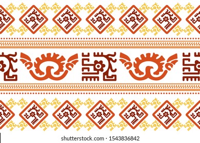 Ethnic Design. Ikat Pattern. Chevron Brush Texture. Boho Print. Geometric Hand Drawn Textile Ornate. Abstract Native Tie Dye Background.