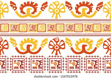 Ethnic Design. Ikat Pattern. Chevron Brush Texture. Boho Print. Geometric Hand Drawn Textile Ornate. Abstract Native Tie Dye Background.