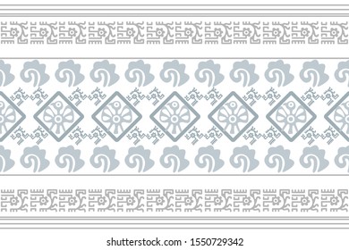 Ethnic Design. Ikat Pattern. Chevron Brush Texture. Boho Print. Geometric Hand Drawn Textile Ornate. Abstract Native Tie Dye Background.