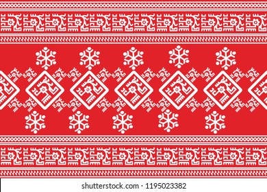 Ethnic Design. Ikat Seamless Pattern. Chevron Brush Texture. Boho Water Print. Geometric Hand Drawn Textile Ornate. Abstract Watercolor Native Tie Dye Background.