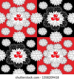 Ethnic Design. Ikat Seamless Pattern. Chevron Brush Texture. Boho Print. Geometric Hand Drawn Textile Ornate. Abstract Native Tie Dye Background.