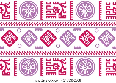Ethnic Design. Ikat Seamless Pattern. Chevron Brush Texture. Boho Print. Geometric Hand Drawn Textile Ornate. Abstract Native Tie Dye Background.