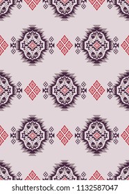 Ethnic design and Motifs pattern for textile print,fashion style,carpet,rug pattern