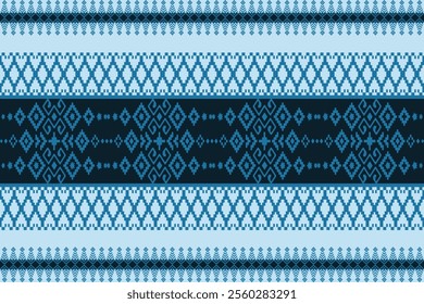 Ethnic design pattern, Geometric seamless, Aztec embroidery border seamless patterns.ethnic design, pattern illustration ,wallpaper Background, fabric pattern Cross Stitch, curtain, carpet ,geometry 