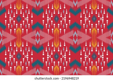 Ethnic design pattern ikat triangle Indian Aztec pattern modern simple traditional hand-drawn border print design Folk embroidery, Indian, Scandinavian, Gypsy, Mexican, African rug, wallpaper.