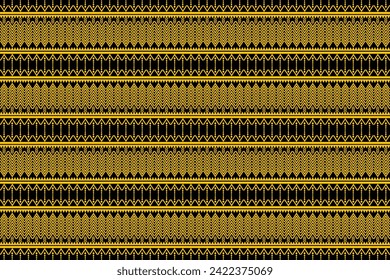 ethnic design pattern sarong pattern geometric design geometric pattern tradition embroidery black yellow  Textile prints fabric pattern pillows carpet curtains blankets bed sheets wallpaper surface 
