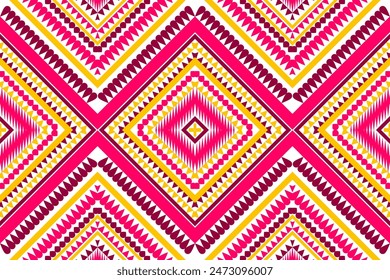 ethnic design pattern sarong pattern geometric design geometric pattern embroidery black yellow white pink Textile prints fabric patterns pillows carpet curtains blankets bed sheets wallpapers surface