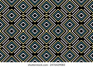 ethnic design pattern sarong pattern geometric design geometric pattern embroidery black yellow white pink Textile prints fabric patterns pillows carpet curtains blankets bed sheets wallpapers surface