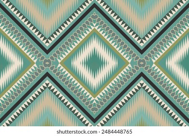 ethnic design pattern sarong pattern geometric design geometric pattern embroidery green white black Textile prints fabric patterns pillows carpet curtains blankets bed sheets wallpapers surface