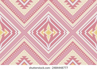 ethnic design pattern sarong pattern geometric design geometric pattern embroidery yellow white pink Textile prints fabric patterns pillows carpet curtains blankets bed sheets wallpapers surface