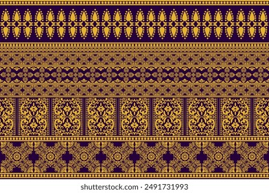 ethnic design pattern sarong pattern geometric design geometric pattern embroidery black yellow white pink Textile prints fabric patterns pillows carpet curtains blankets bed sheets wallpapers surface