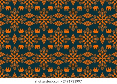 ethnic design pattern sarong pattern geometric design geometric pattern embroidery black yellow white pink Textile prints fabric patterns pillows carpet curtains blankets bed sheets wallpapers surface