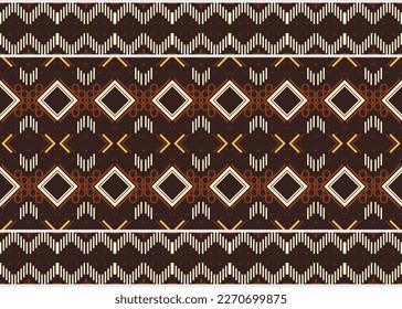 Ethnic diamond tribal color Geometric Traditional ethnic oriental design for the background. Folk embroidery, Indian, Scandinavian, Gypsy, Mexican, African rug, carpet.