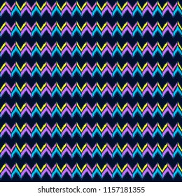 Ethnic doodles pattern. Tribal print. Simple sketch background. Aztec. Abstract geometric fabric. Cloth design. Fashion. Textile ornament. Hand drawn seamless vector.
