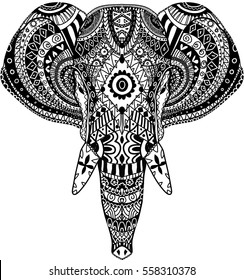 Ethnic Elephant Face