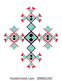 Ethnic Embroidery for fashion and other uses in vector