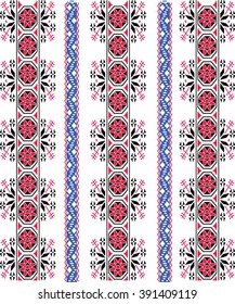 Ethnic embroidery for fashion vector pattern