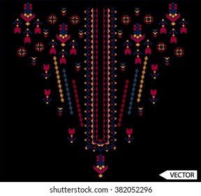 ethnic embroidery graphic designs