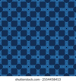 Ethnic fabric pattern Designed from geometric shapes Asian style fabric pattern Used for home decoration carpet work
