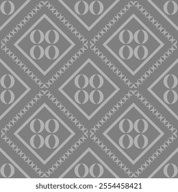 Ethnic fabric pattern Designed from geometric shapes Asian style fabric pattern Used for home decoration carpet work

