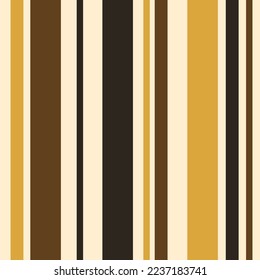 Ethnic fabric pattern geometric style. Strip square stripe scott pattern white brown background. Abstract,vector,illustration. use for texture,clothing,wrapping,decoration,carpet. 