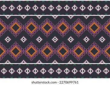 Ethnic fabric tribal background Geometric Traditional ethnic oriental design for the background. Folk embroidery, Indian, Scandinavian, Gypsy, Mexican, African rug, carpet.