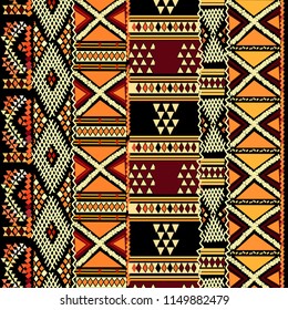 ethnic fabric vector