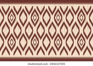 Ethnic fabric.beautiful pattern. folk embroidery,bohemian style,aztec geometric art ornament print.ethnic abstract Inkatha art.Seamless fabric.design for fabric, carpet, wallpaper, clothing