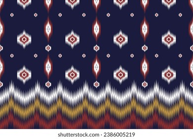 Ethnic fabric.beautiful pattern.folk embroidery,Bohemia style,Aztec geometric art ornament print.ethnic abstract Inkatha art.Seamless fabric.design for fabric, carpet, wallpaper, clothing,background.