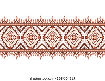 Ethnic fabric,beautiful pattern.folk embroidery,Bohemia style,Aztec geometric art ornament print,Treditional Seamless pattern,design for fabric, carpet, Navajo,Native American.