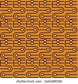 ethnic Fashion pattern design, Seamless Indonesian batik