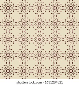 Ethnic Floral Pattern Vector 02