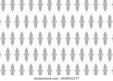 Ethnic floral seamless ornament pattern background template