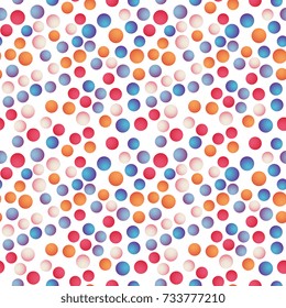 Ethnic floral seamless pattern. Abstract ornamental pattern