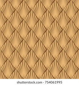 Ethnic floral seamless pattern. Abstract ornamental pattern