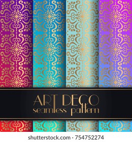 Ethnic floral seamless pattern. Abstract ornamental pattern
