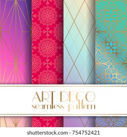 Ethnic floral seamless pattern. Abstract ornamental pattern