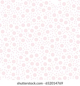 Ethnic floral seamless pattern with mandalas