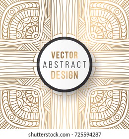 Ethnic floral seamless pattern with mandalas