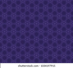 Ethnic floral seamless pattern. vector illustration. design for wallpaper