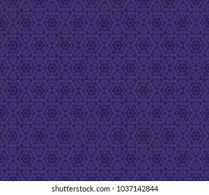 Ethnic floral seamless pattern. vector illustration. design for wallpaper