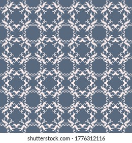 Ethnic floral seamless pattern.- Vector.
