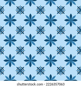 Ethnic floral seamless pattern , vector floral background