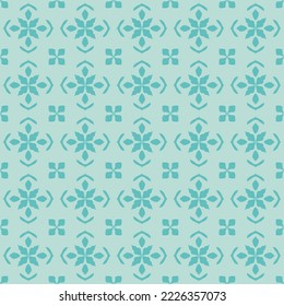 Patrón ininterrumpido de floración étnica , fondo floral vectorial