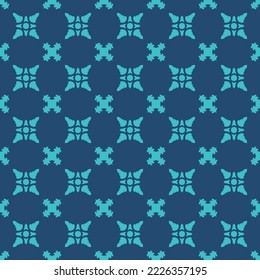 Ethnic floral seamless pattern , vector floral background