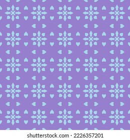 Ethnic floral seamless pattern , vector floral background