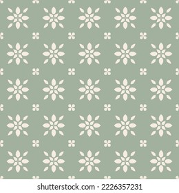 Ethnic floral seamless pattern , vector floral background