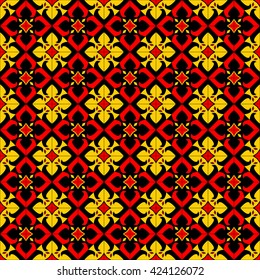 Ethnic Flower Pattern