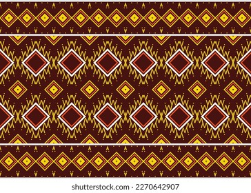 Ethnic flower tribal Africa Geometric Traditional ethnic oriental design for the background. Folk embroidery, Indian, Scandinavian, Gypsy, Mexican, African rug, carpet.